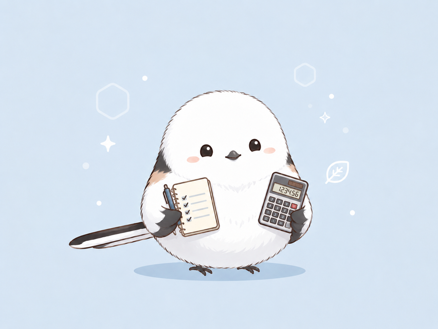 シマエナガの案内役